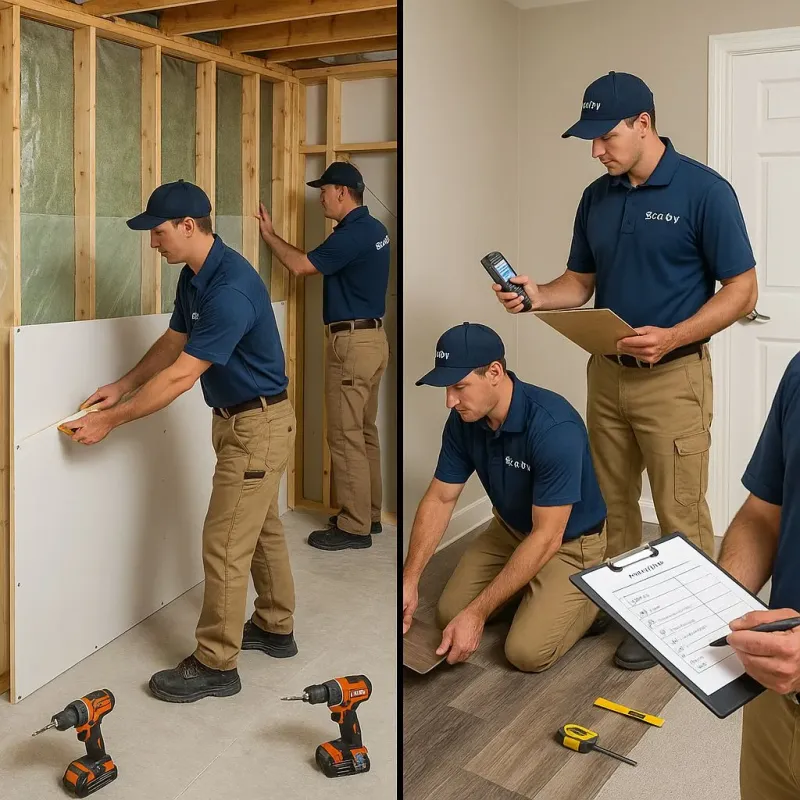 Repairs and Reconstruction process in Atlanta, TX